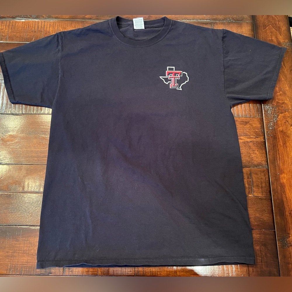 Texas Tech Black T-Shirt- Straight Outta Raiderland.